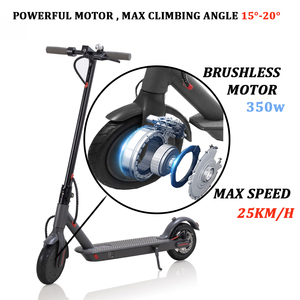 Emoko <span class=keywords><strong>T4</strong></span> Pro สกู๊ตเตอร์ไฟฟ้าอลูมิเนียมขนาด8.5นิ้ว350W สกู๊ตเตอร์ไฟฟ้าดีไซน์กะทัดรัดแบบพกพาสำหรับผู้ใหญ่ - Product Image 5