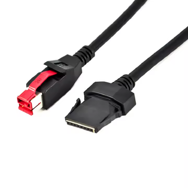 Factory Custom 24V USB 3.1 Cable with 3A Fast Charging for Computer-PVC Jacket & Braid Shielding
