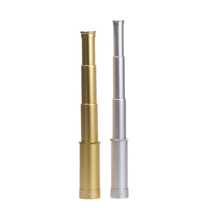25X40 Monocular Telescope Gold Aluminum Body Outdoor Portable Civil Telescope With Lens Cover And Cleaning Cloth - Product Image 3