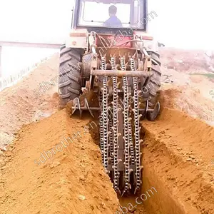CE approve Europe popular trencher machine digging