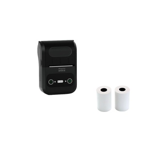 Xách tay <span class=keywords><strong>mini</strong></span> 2-inch Máy in hóa đơn nhiệt không dây BT USB POS hóa đơn Vé máy in với 58 Mét giấy in Tính năng - Product Image 4