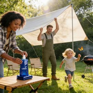 Nouvelle bouteille d'eau pliable 2026 en PE, sac d'eau jetable écologique sans rinçage pour le camping - Product Image 2