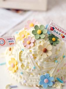 Fête des enfants <span class=keywords><strong>d</strong></span>écoration de fête <span class=keywords><strong>d</strong></span>'<span class=keywords><strong>anniversaire</strong></span> en gros fleurs colorées gâteau <span class=keywords><strong>d</strong></span>'<span class=keywords><strong>anniversaire</strong></span> petit <span class=keywords><strong>livre</strong></span> rouge avec <span class=keywords><strong>d</strong></span>écoration - Product Image 6