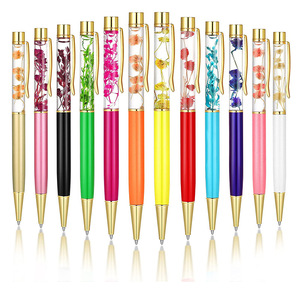 Sản Phẩm Mới DIY Bút Điền Lỏng Nổi Long Lanh Lớn Hơn Dày Hơn Rỗng Ống Mới Lạ Quicksand Herbarium Kim Loại Trống Cho Sáng Tạo - Product Image 6