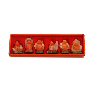 Statuette di Buddha in Argilla Sedute, Dimensioni 2 Pollici, 100 Set/Scatola - Product Image 5