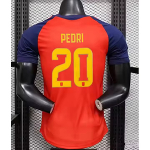 Maillot de football Espagne 2026 domicile Williams extérieur Pedri version joueur version fan Yamal version joueur adulte <span class=keywords><strong>Rodrigo</strong></span> maillot de football enfant - Product Image 3