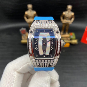 Montre pour femme de luxe haut de gamme Mica <span class=keywords><strong>Lip</strong></span> 007 avec affichage du <span class=keywords><strong>calendrier</strong></span>, moissanite, entièrement sertie de diamants, mouvement mécanique entièrement <span class=keywords><strong>automatique</strong></span> - Product Image 1