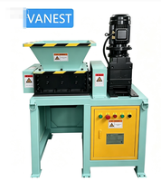 Broyeur de bois et de plastique robuste Vanest EB500 7,5 kW pour palettes en bois, carton et sacs en vrac (FIBC)