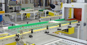 Emballage rétractable en <span class=keywords><strong>film</strong></span> PE en fin de ligne et palettiseur robotisé pour système d'emballage et d'emballage de barres de carburant - Product Image 3