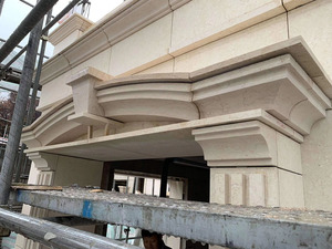 Revestimiento Exterior de <span class=keywords><strong>Piedra</strong></span> <span class=keywords><strong>Caliza</strong></span> Beige al por Mayor para Fachadas de Villas Clásicas, <span class=keywords><strong>Precio</strong></span> de <span class=keywords><strong>Piedra</strong></span> <span class=keywords><strong>Caliza</strong></span> - Product Image 2