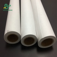 Rouleau de papier calque dégradable 914 mm x 50 m, 90 grammes, 100 grammes, 110 grammes, pour l'impression