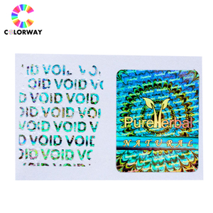 Autocollant de sécurité holographique personnalisé étanche avec garantie, à déchirer pour révéler le mot secret, jetable, invalide si déchiré - Product Image 5