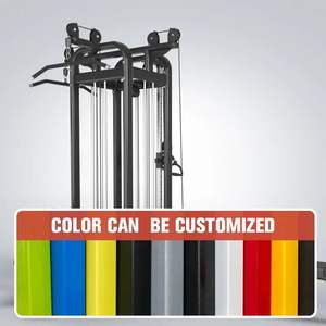 पेशेवर चार-स्टेशन मल्टी-फंक्शन ट्रेनर रैक जंगल फिटनेस जिम उपकरण 4-स्टेशन मशीन प्रीमियम गुणवत्ता ट्रेनर - Product Image 5