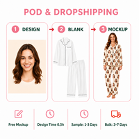 Dropshipping Personalisierte Pyjamas mit Mehrfach-Foto-Druck, Lustige Allover-Print Schlafanzüge, Einzigartiges DIY-Geschenk für Paare und Freunde