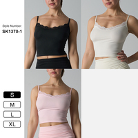 Débardeur basique en modal lisse pour femme, sans bretelles, sans coussinets, dos nu, idéal pour le quotidien et la superposition