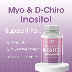Compléments alimentaires végétaliens à vente chaude OEM ODM Myo-inositol D-chiro-inositol en capsules pour femmes - Product Image 3