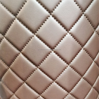 Tapis de sol de voiture en cuir PU rouleau/5D tapis de pied de voiture PVC matériau en cuir de Rexine
