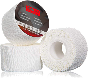 Logo kustom cetak perban perekat elastis EAB berpori untuk pegangan kait angkat besi dengan bebas lateks - Product Image 5