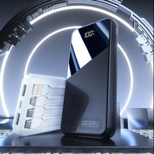 Batterie externe de voyage grande capacité 30000mAh 10000mAh avec câbles, charge rapide PD 22.5W - Product Image 2