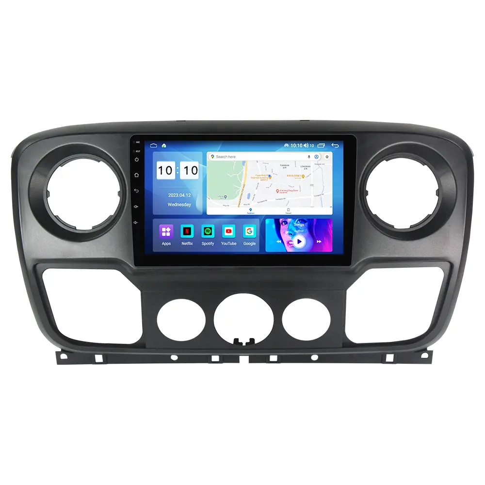 MEKEDE MS 2din Android autoradio lettore multimediale per Nissan NV400 Opel Movano Renauit Master III con auto play GPS