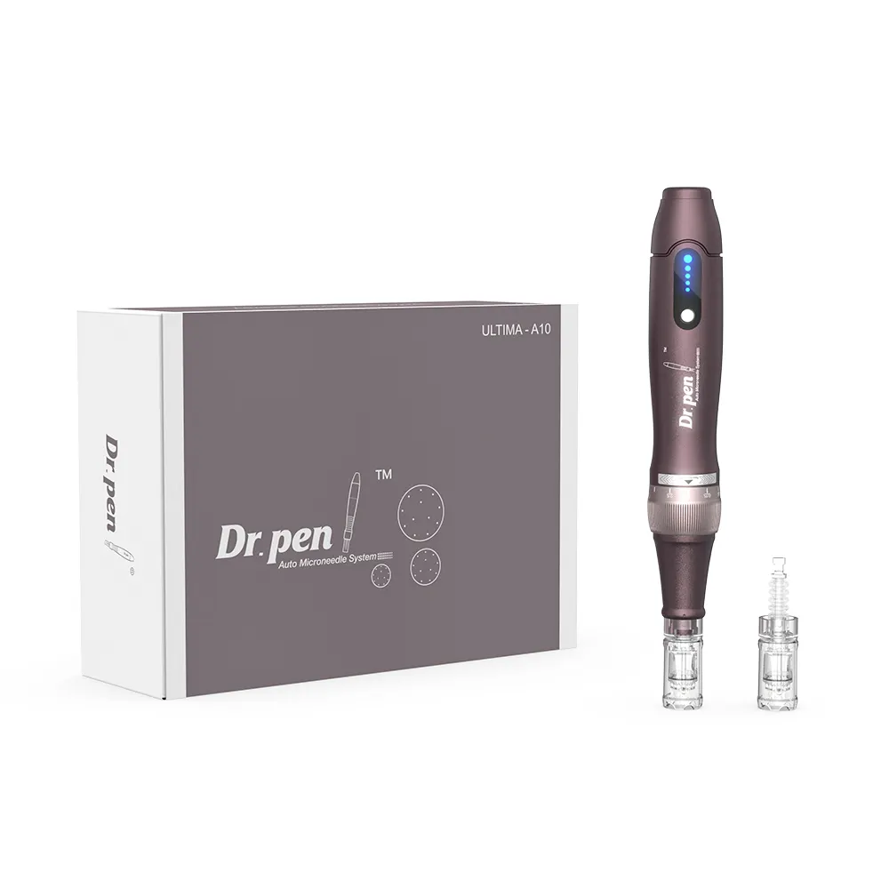 피부 치료 흉터 제거를위한 새로운 전문 전기 미세 바늘 펜 Drpen A10 미세 바늘 메조 테라피