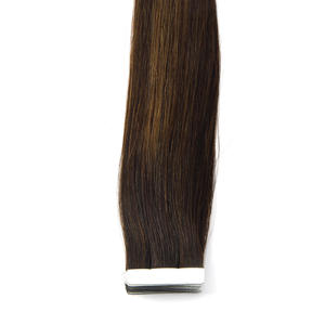 Extensions de cheveux à bandes adhésives K.S WIGS à porter instantanément, 100% cheveux humains Remy chinois, lisses, invisibles, adhésif à forte tenue, extensions de cheveux à bandes adhésives - Product Image 3