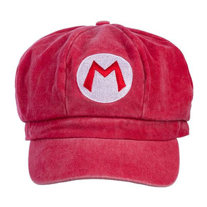 Personalizado Fade Vintage Wash Style Bordado Logo Anime Baseball <span class=keywords><strong>Mario</strong></span> <span class=keywords><strong>Bros</strong></span> Caps Coplay Hat para adultos Denim - Product Image 5