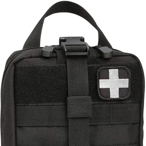 Bolsa Molle de emergencia para botiquín de primeros auxilios, bolsa médica de utilidad