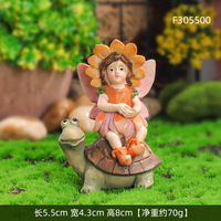 Fée Jardin Planteur Miniature Paysage Mini Jardin Gnomes Partie Ensemble Résine Artisanat Statue Vilain Nain Elfe