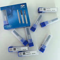 Fraise à queue de fraisage rapide en carbure ZCC GM-4E-D6.0 pour routeur CNC, 50 mm, revêtement AlTiN, 65HRC, Chine