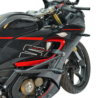 Nouvelle barre de protection antichute pour pare-chocs avant, accessoires de protection modifiés pour moto Qianjiang Race 150