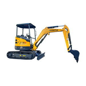 Alta eficiencia Shantui SE26SR 26 Ton Mini excavadora Diseño compacto para trabajos de paisajismo de construcción urbana - Product Image 1