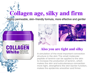 Roushun קולגן לבן פנים קרם עמוק לחות להתחדש הלבנת חלק פנים קרם - Product Image 5