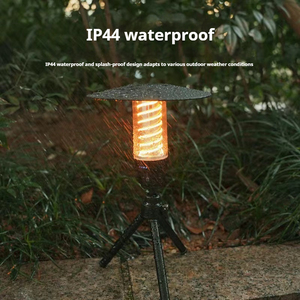 Ngoài trời 160lm mini LED cắm trại ánh Sáng Ngọn Đuốc Đèn ABS + PC USB sạc cắm trại đèn lồng - Product Image 5