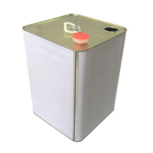 Boîtes <span class=keywords><strong>de</strong></span> peinture carrées <span class=keywords><strong>de</strong></span> <span class=keywords><strong>20</strong></span> <span class=keywords><strong>litres</strong></span> pour produits chimiques, huile moteur industrielle - Product Image 5