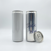 Schlanke 355ml 12Oz Leere Blanko-Aluminiumdosen zum Verkauf