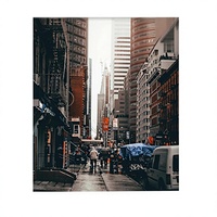 Poster Palooza 11x14 con paspartú biselado 8x12, sin ácido, blanco con textura de concha de ostra, precortado, para enmarcar fotos, grosor de 4 capas