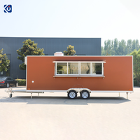 Remorque alimentaire personnalisée avec équipement de cuisine complet, camion de restauration, camion de tacos, hot-dogs, sandwichs, café, boissons, boutique de conteneurs