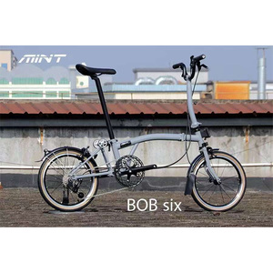 <span class=keywords><strong>16</strong></span> Inch 6 Tốc Độ Có Thể Gập Lại Nói Bánh Xe Hợp Kim Nhôm Ultralight Xách Tay Xe Đạp Leo Núi - Product Image 4