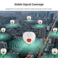 MQTT TCP IP API Pusat Pemantauan Platform 4G GSM SOS Tombol Panik Lansia