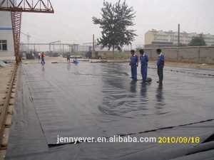 Membrane en géomembrane HDPE pour bassin de poissons, réservoir, aquaculture, décharge, projets miniers, membrane plastique imperméable anti-UV - Product Image 5