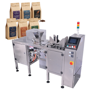 <span class=keywords><strong>Machine</strong></span> de remplissage <span class=keywords><strong>et</strong></span> de scellage économique pour sacs à soufflet <span class=keywords><strong>et</strong></span> sachets Doypack de grains de café, multi-tension, 500 kg - Product Image 1