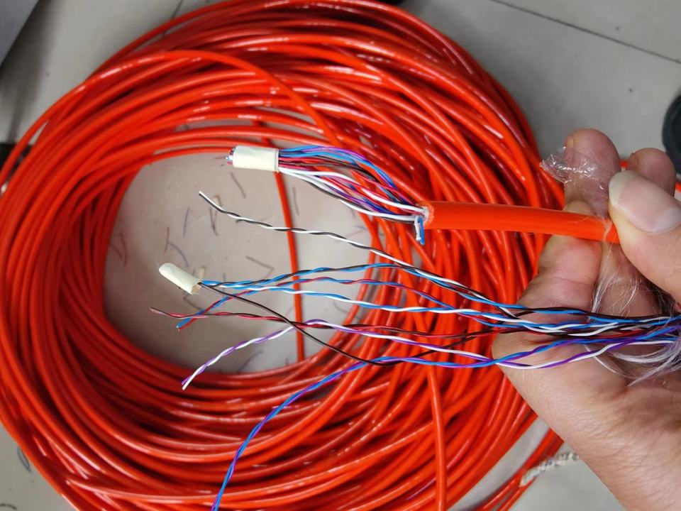 408ST End Line Telemetry Geophone Seismic Cable 220V Copper IP67 ...