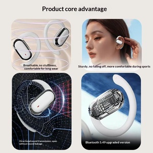 Écouteurs filaires neufs d'usine, colorés, intra-auriculaires, pour le sport, avec micro et commande filaire, son HiFi, pour l'exportation en gros - Product Image 4