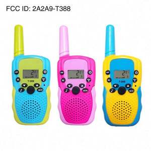 Walkie Talkies de Plástico para Niños, 0.5W, Radio Electrónica Portátil, Intercomunicador de Voz, Pantalla LCD, Juguete para Exteriores, Navidad, Año Nuevo, Cumpleaños - Product Image 3