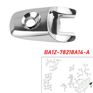 ฝาครอบมือจับประตูโอลิเวอร์ BA1Z78218A14A สำหรับฟอร์ด เอจ เอ็กซ์พลอเรอร์ วัสดุ ABS ผิวโครเมียม - Product Image 2