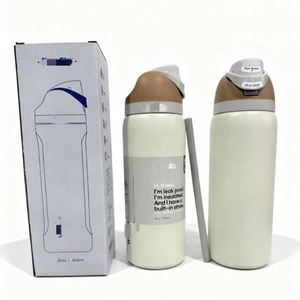 OWALA Custom Logo for Type Double-Layer Stainless Steel Vacuum Hot Sports Cup Outdoor Handle Dual-Drinking Bottle Factory Direct - Product Image 4