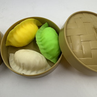Bestseller transfrontalier : Jouet anti-stress en caoutchouc thermoplastique coloré en forme de boulette, à rebond lent