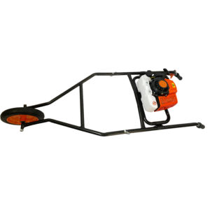 מקדחת אדמה מודרנית מברזל, מונעת בנזין/דלק, עם מוט קידוח עצמי - Product Image 5