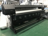 Impresora solvente ecológica de gran formato I3200, papel de pared, lienzo, visión unidireccional, publicidad, impresora para interiores y exteriores